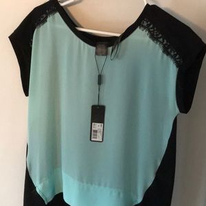 Kardashian collection silky blouse